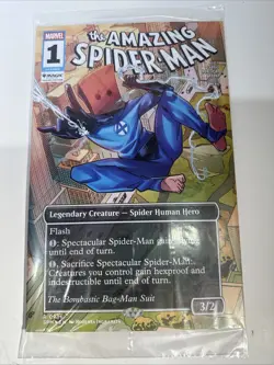 PAX MTG Magic The Gathering Spider-Man Sinister Six card, Comic & Daily Bugle - Image 2