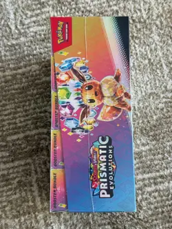 Pokemon TCG: Prismatic Evolutions Booster Bundle Display Case New & Sealed - Image 2