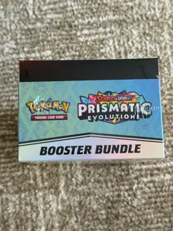 Pokemon TCG: Prismatic Evolutions Booster Bundle Display Case New & Sealed - Image 5