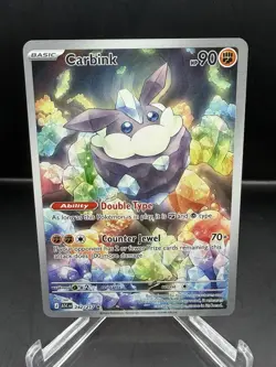 Pokemon Carbink 242/217 Ascended Heroes Set Rare Full Art Holo NM/M - Image 1