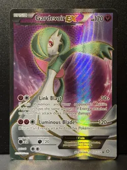 Gardevoir EX 111/114 XY Steam Siege Full Art Ultra Rare Pokemon Card HP - Image 1