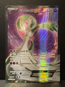 Gardevoir EX 111/114 XY Steam Siege Full Art Ultra Rare Pokemon Card HP - Image 2