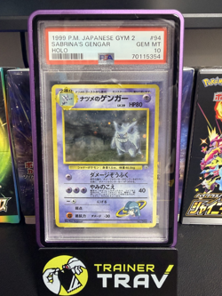 SABRINA'S GENGAR HOLO POKEMON JAPANESE GYM 2 1999 94 PSA 10 - Image 1