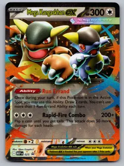 Mega Kangaskhan ex - 025 025 Holo Promo ME: Mega Evolution Promo Pokemon NM - Image 1