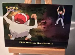 2000 Pokemon TV Animation Series 2 #EP24 Primeape Goes Bananas Blue Logo - Image 1