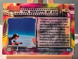 Pokemon TCG The Rebirth of Ash Pokemon Topps Mewtwo Strikes Back 38 - Image 2