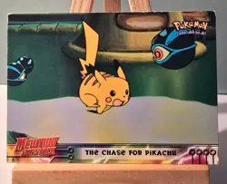 Pokemon TCG The Chase for Pikachu Pokemon Topps Mewtwo Strikes Back 28 - Image 1