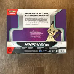 Pokemon TCG: Mimikyu ex Box 820650852183 - Image 2