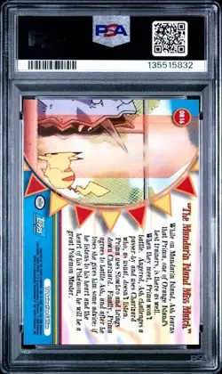 2000 Topps Pokemon TV #OR16 Mandarin Island Miss Match PSA 9 MINT - Image 2