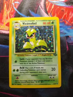Pokemon TCG Victreebel Holo Rare Unlimited Jungle 14/64 Vintage 1999 - Image 1