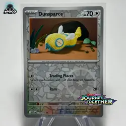 Dunsparce 120/159 Reverse Holo Pokemon TCG: Journey Together MINT SHIPS TODAY! - Image 1