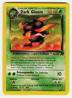 Dark Gloom TR #36/82 LP Pokemon TCG Uncommon - Image 1