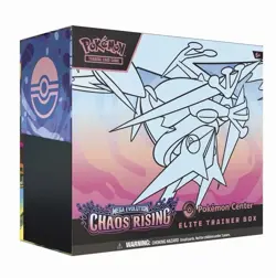 Chaos Rising Pokemon Center ETB Elite Trainer Box Pokemon Presale ships May 22 - Image 1