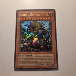 Yugioh Card Andro Sphinx EP1-EN002 Ultra Rare LP - Image 1