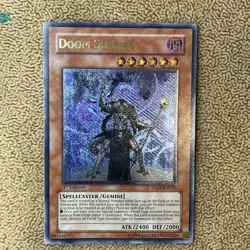 Doom Shaman TAEV-EN025 Ultimate Rare 1st Edition YuGiOh Card - Image 1