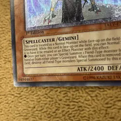 Doom Shaman TAEV-EN025 Ultimate Rare 1st Edition YuGiOh Card - Image 3