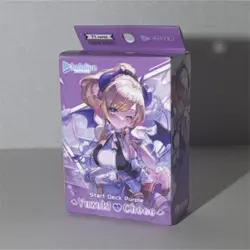 hololive Official Card Game Start Deck Purple Yuzuki Choco Starter Deck - Image 1