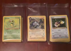 Pokemon Base Set Bulk (758 cards) 1st Edition/Shadowless/Unlimited/Fossil/TeamRo - Image 3