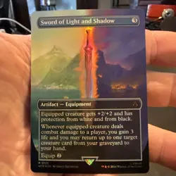 Sword of Light and Shadow (Borderless) Assassin's Creed Foil 125 NM - Image 1