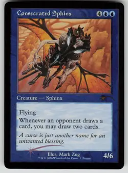 Consecrated Sphinx Retro Foil Viva Las Rakdos Secret Lair MTG NM - Image 1