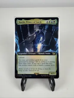 MTG Final Fantasy Noctis, Prince of Lucis - Foil Extended Art - FIN 0500 Rare - Image 1