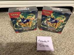 Pokemon TCG Crown Zenith Booster Bundle Sealed 6 Packs - Lot of 2 - Image 2