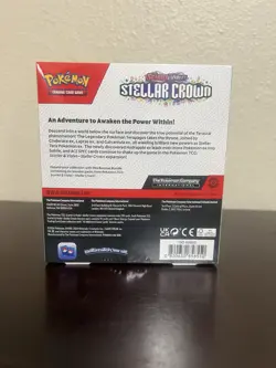 Pokemon TCG Stellar Crown Booster Bundle (6 Booster Packs) New Factory Sealed - Image 2