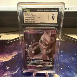 The Pokemon Company Mewtwo GX 31/68 Battle Academy 2020 Ultra Rare Holo CGC 9 - Image 1