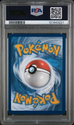 2025 POKEMON DESTINED RIVALS POKEMON CENTER ETB TEAM ROCKET'S WOBBUFFET PSA 9 - Image 2