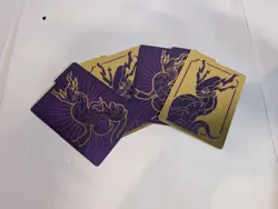 Pokemon TCG Miraidon Scarlet and Violet Elite Trainer Box dividers, sleeves - Image 2