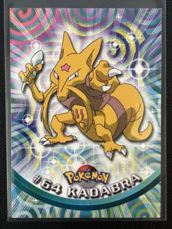 1999 Topps Pokemon TV Animation Kadabra #64 Blue Logo 👍 - Image 1
