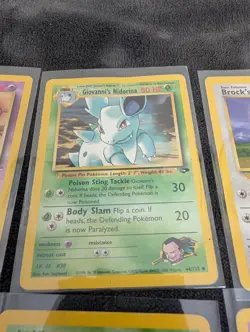 Lot of 9 Pokemon TCG Gym Heroes/Challenge Lightly Played Condition - Image 3