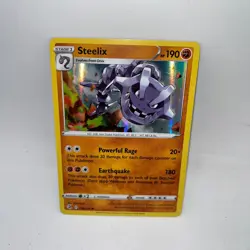 Steelix 139/264 Holo Rare Fusion Strike Pokemon Holo Lightly Played - Image 1