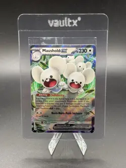 Maushold ex 155/182 Sv04: Paradox Rift Holo Promo Sealed Pokemon TCG - Image 1