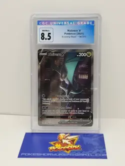 Pokemon 2021 CGC 8.5 Sword & Shield Evolving Skies Noivern V 196/203 - Image 1