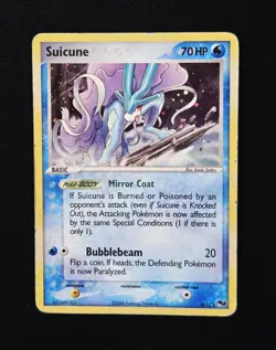 Suicune 4/17 Holo Rare Pokemon POP Series 2 TCG 2006 - Image 1
