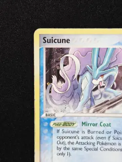 Suicune 4/17 Holo Rare Pokemon POP Series 2 TCG 2006 - Image 3