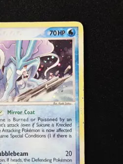 Suicune 4/17 Holo Rare Pokemon POP Series 2 TCG 2006 - Image 4