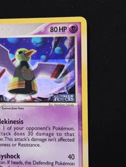 Xatu 49/115 Reverse Holo Rare Stamped EX Unseen Forces Pokemon 2005 TCG - Image 4