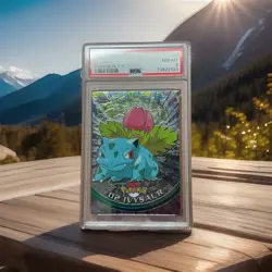 2000 TOPPS CHROME POKEMON T.V. #2 IVYSAUR PSA 8 - Image 1