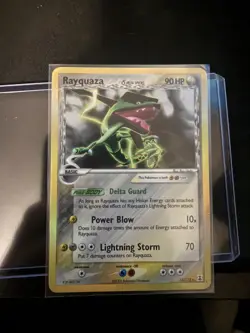 Rayquaza (Delta Species) 13/113 Holo Pokemon EX Delta Species Vintage MP/HP - Image 1