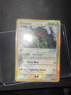 Rayquaza (Delta Species) 13/113 Holo Pokemon EX Delta Species Vintage MP/HP - Image 3