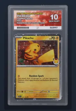 Pikachu Pokemon Day Collection 051/162 - ACE 10 2026 Super Rare Perfect Subs 🔥 - Image 1
