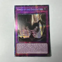 Songs of the Dominators RA05-EN081 (Starlight Rare) 1st Edition Yugioh NM - Image 2