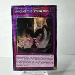 Songs of the Dominators RA05-EN081 (Starlight Rare) 1st Edition Yugioh NM - Image 5