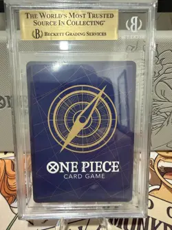 BGS 10 Monkey D. Luffy OP09-119 SEC Carrying On His Will One Piece Card Japanese - Image 2