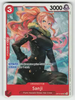 SANJI OP10-005 SR ROYAL BLOOD ONE PIECE NM/M - Image 2
