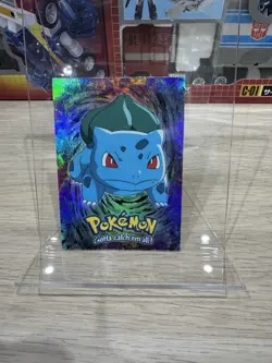 Topps Pokemon Movie #01 Bulbasaur Shiny Card - Image 1