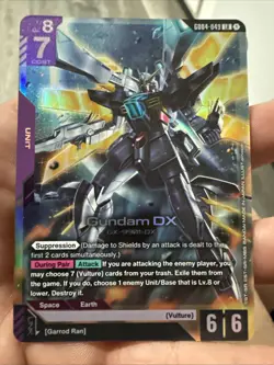Gundam Card Game Phantom Aria Gundam DX GD04-049 Legend Rare LR NM - Image 1