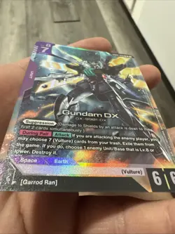 Gundam Card Game Phantom Aria Gundam DX GD04-049 Legend Rare LR NM - Image 3